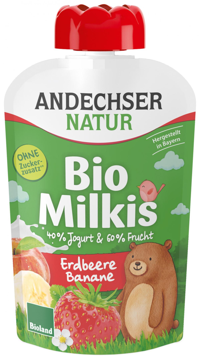 Milkis Erdbeere-Banane