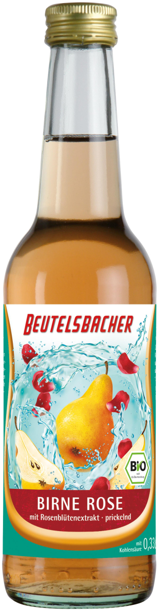 Birne Rose Schorle