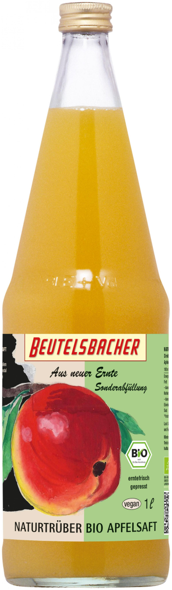 Apfelsaft naturtrüb Retro