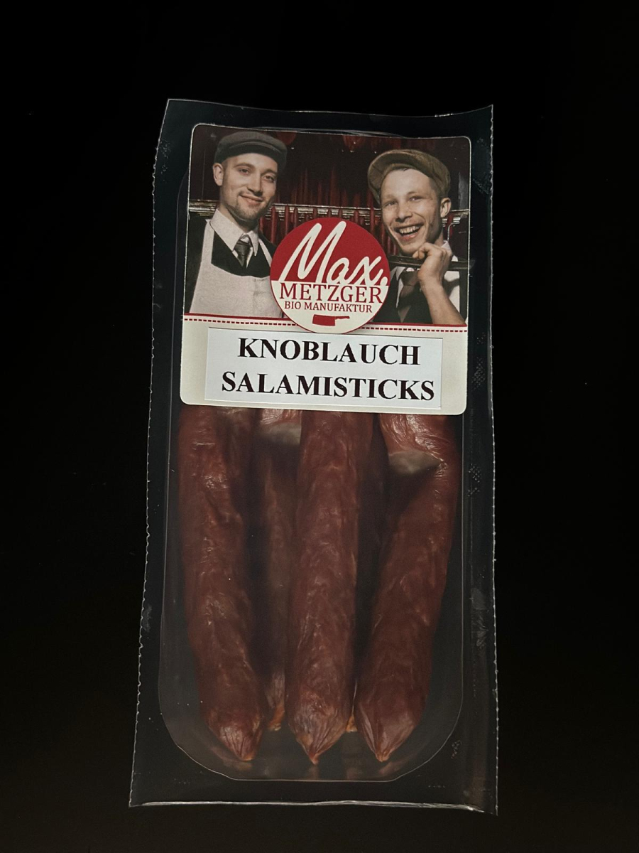 Knoblauch Salamisticks