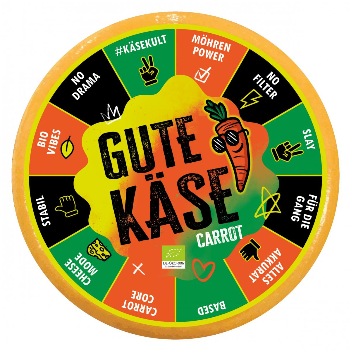 Gute Käse Karotte 50% Fett i. Tr.