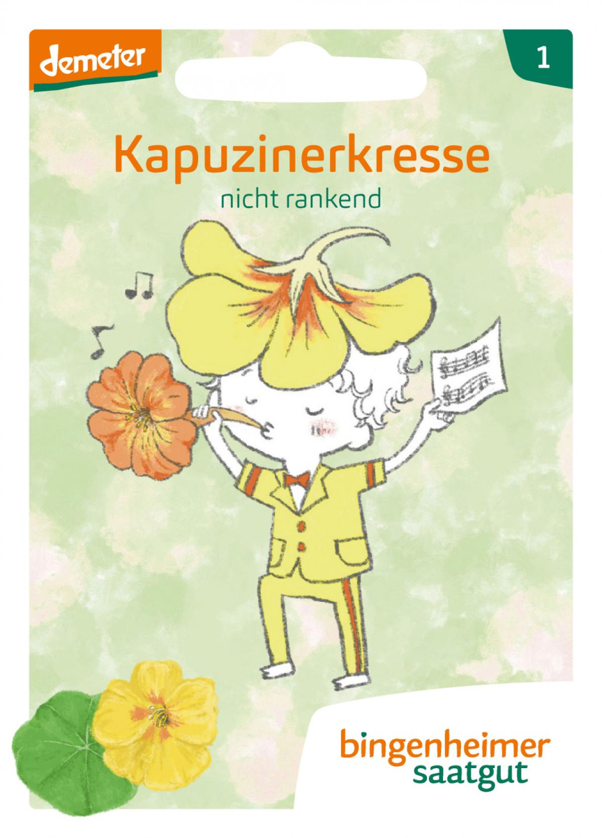 Saat Kapuzinerkresse, nicht rankend