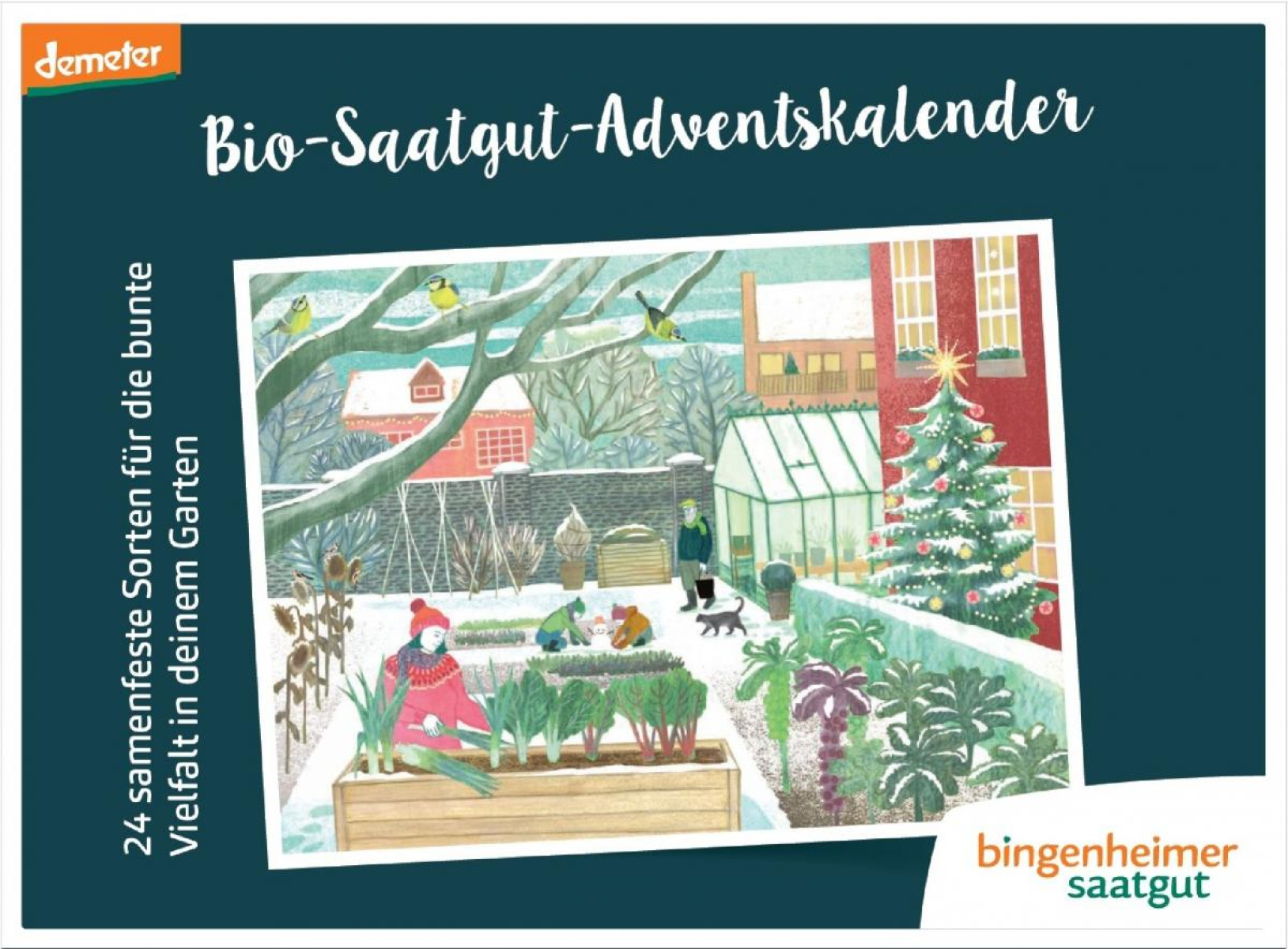 Saatgut Hochbeet Adventskalender