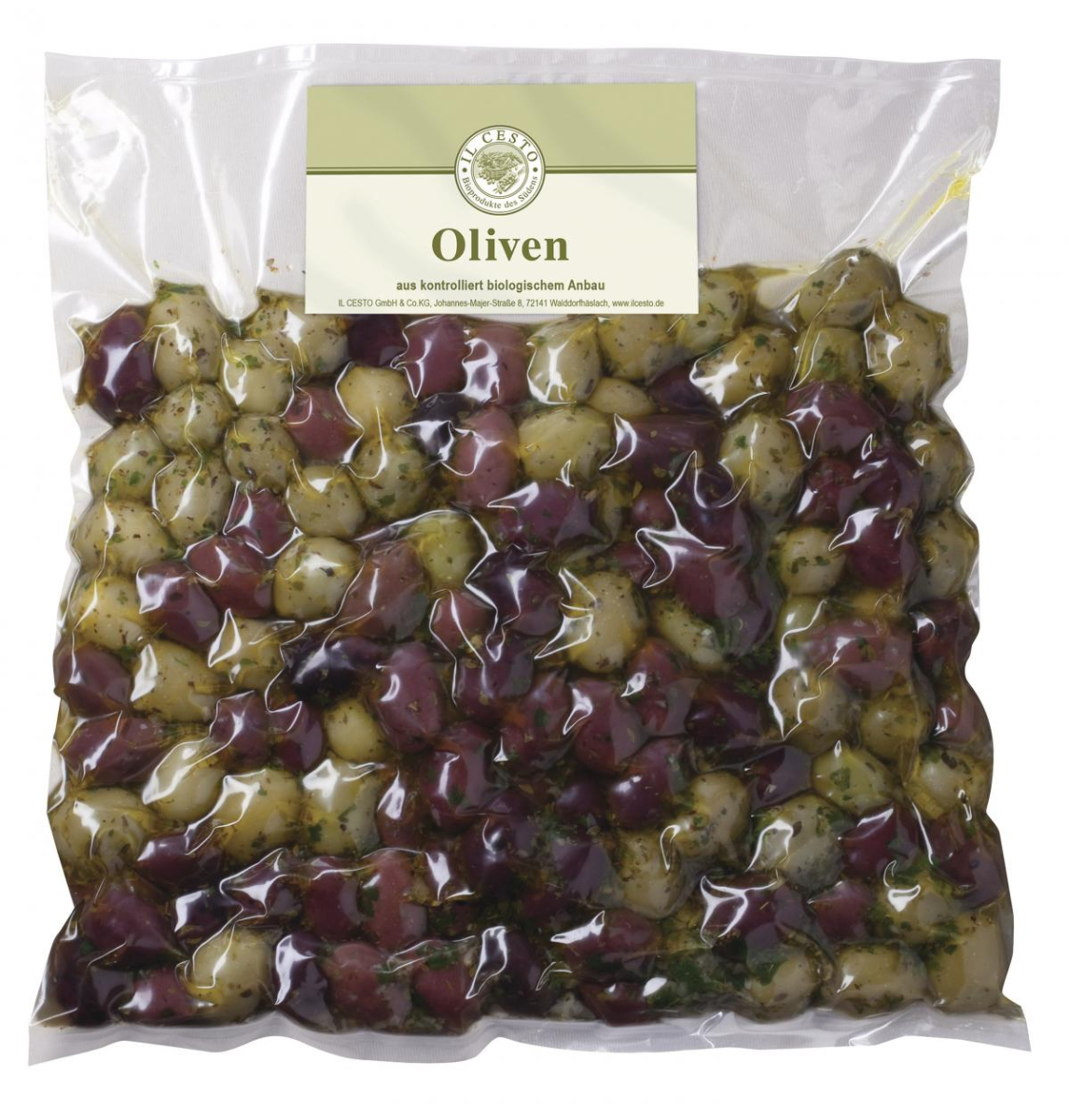 Oliven Mix mit Stein (Großgebinde)