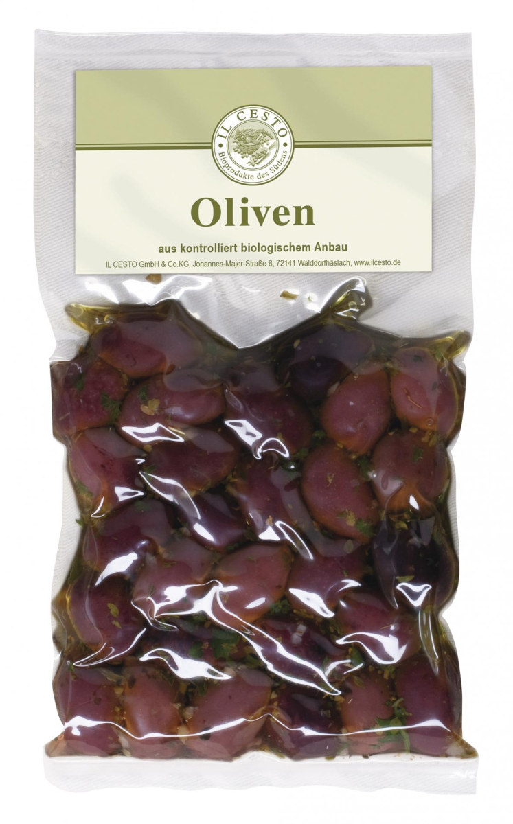 Kalamata Oliven ohne Stein, mariniert