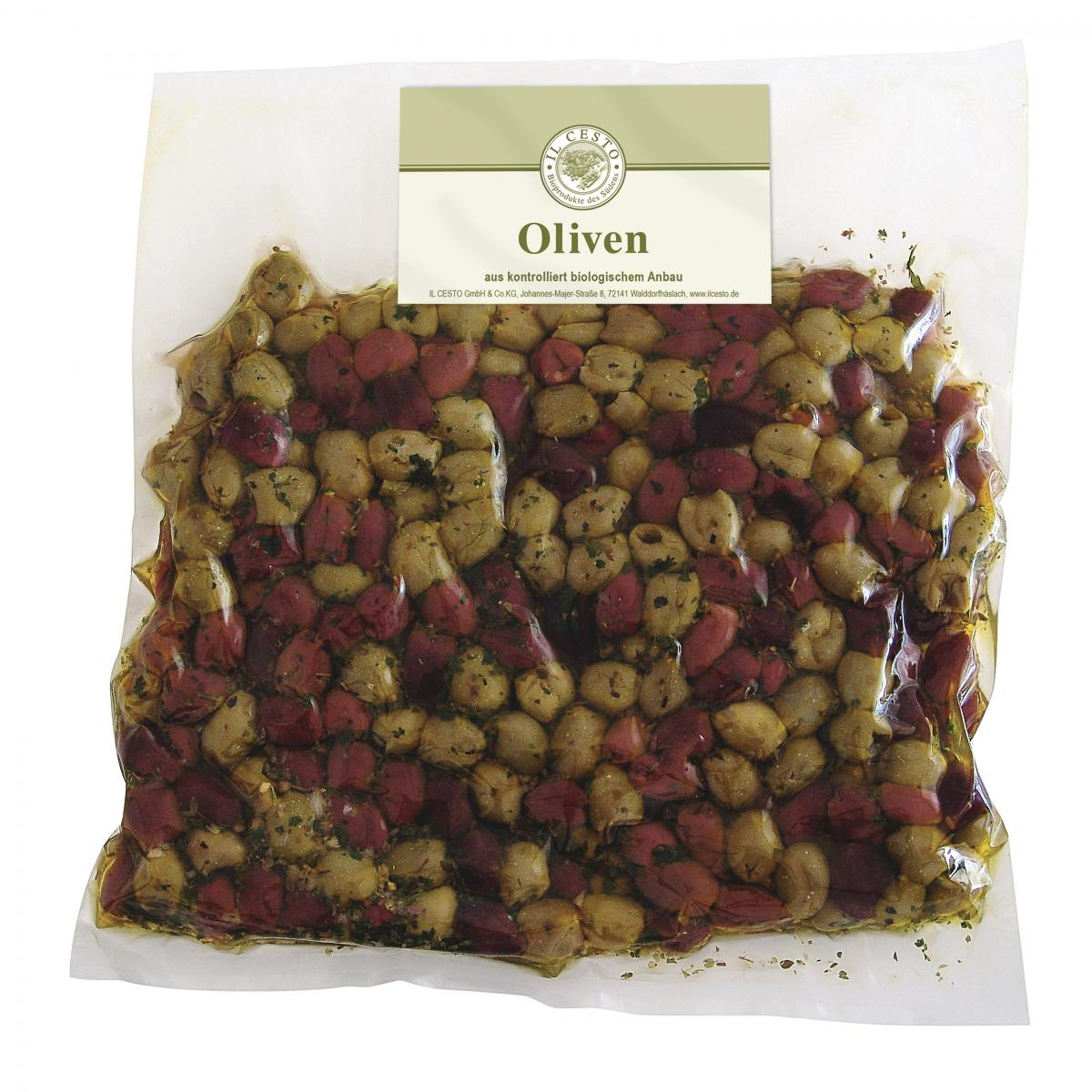 Oliven Mix ohne Stein (Großgebinde)