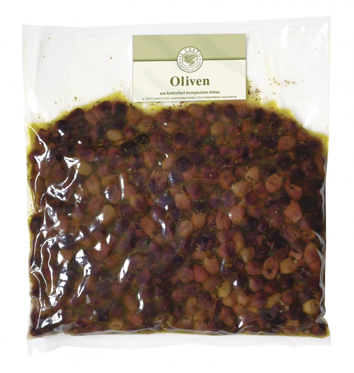 Leccino-Oliven ohne Stein (Großgebinde)