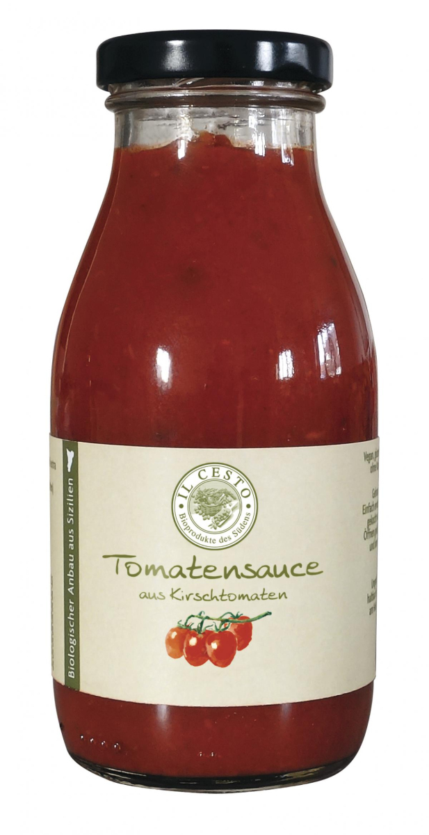 Tomatensauce aus Kirschtomaten
