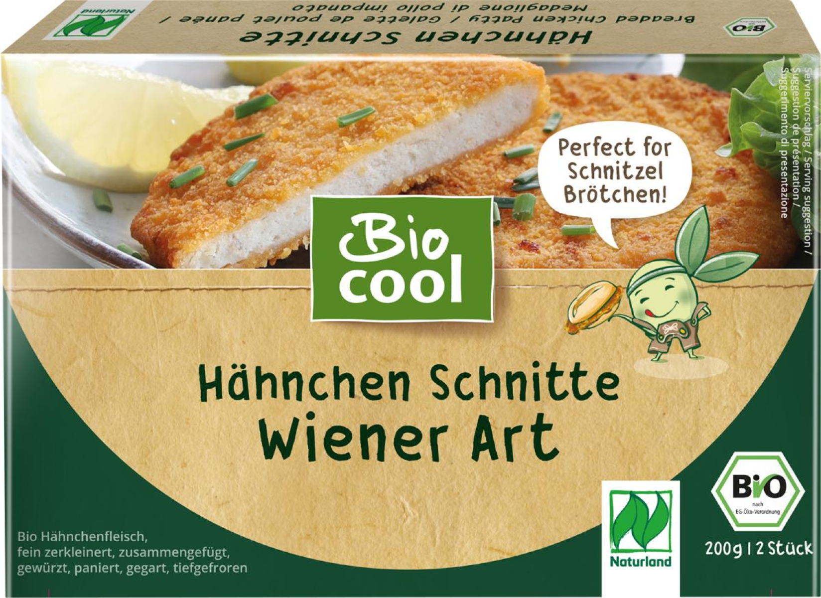 TK Hähnchen Schnitte Wiener Art
