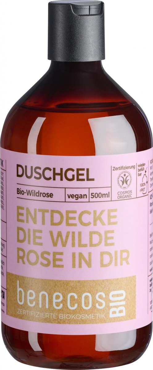 Duschgel Wildrose "Entdecke die wilde Rose in dir"
