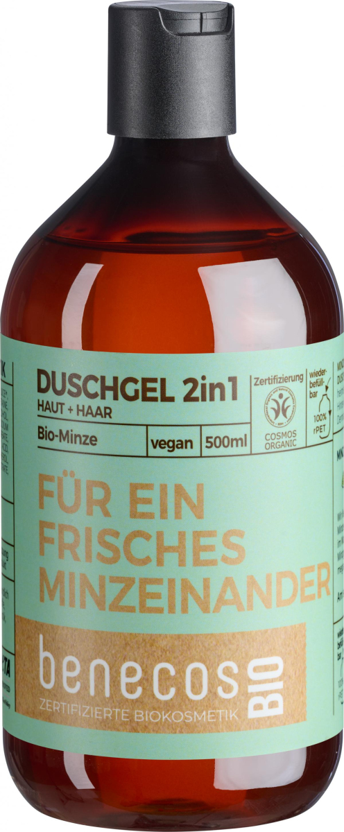 Duschgel 2in1 Minze "Für ein frisches Minzeinander"