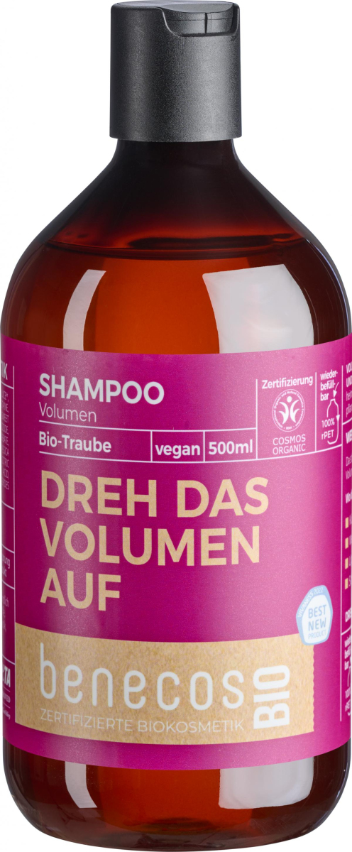 Shampoo Volumen "Dreh das Volumen auf"