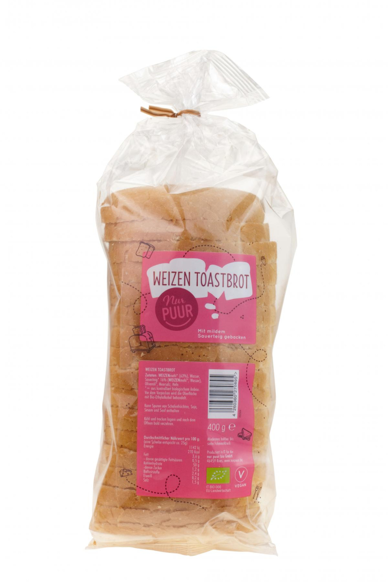 Weizen Toastbrot