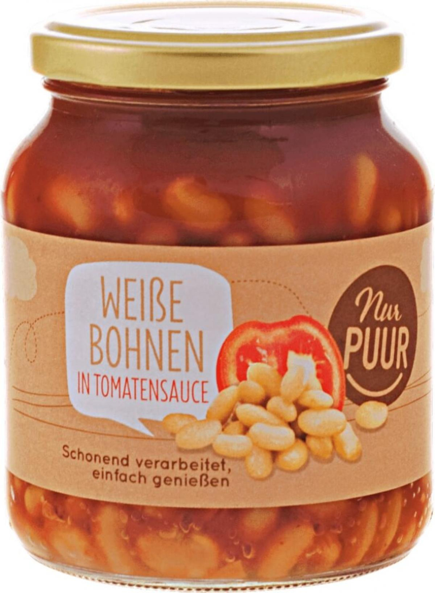 Bohnen weiß in Tomatensauce