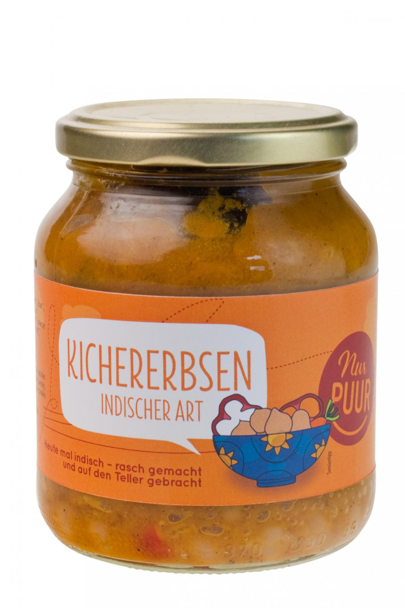 Kichererbsen Indischer Art