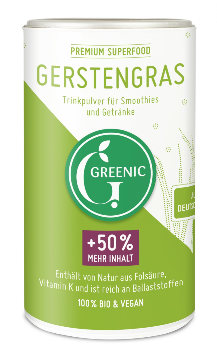 Gerstengras Pulver