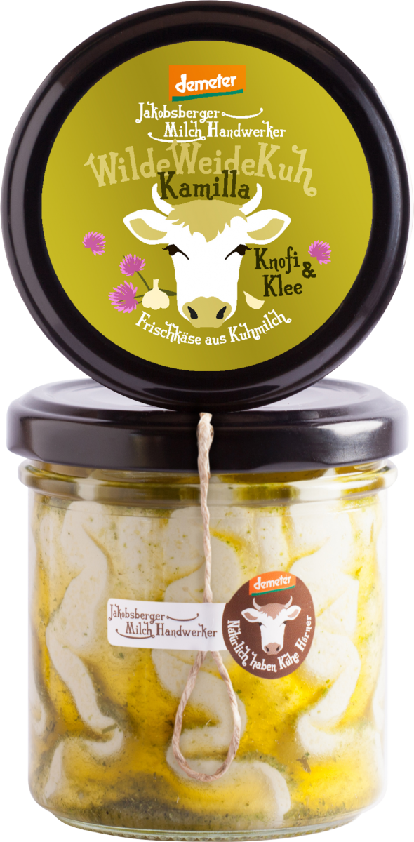 Frischkäse Kamilla (Knofi-Klee), Glas