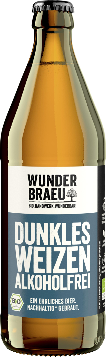 Wunderbräu Dunkles Weizen Alkoholfrei
