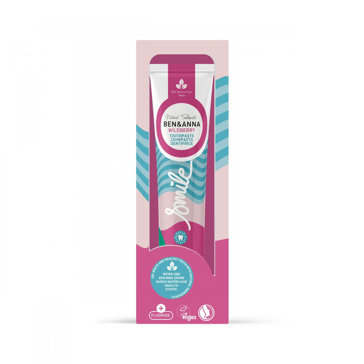 Wild Berry Toothpaste Fluorid