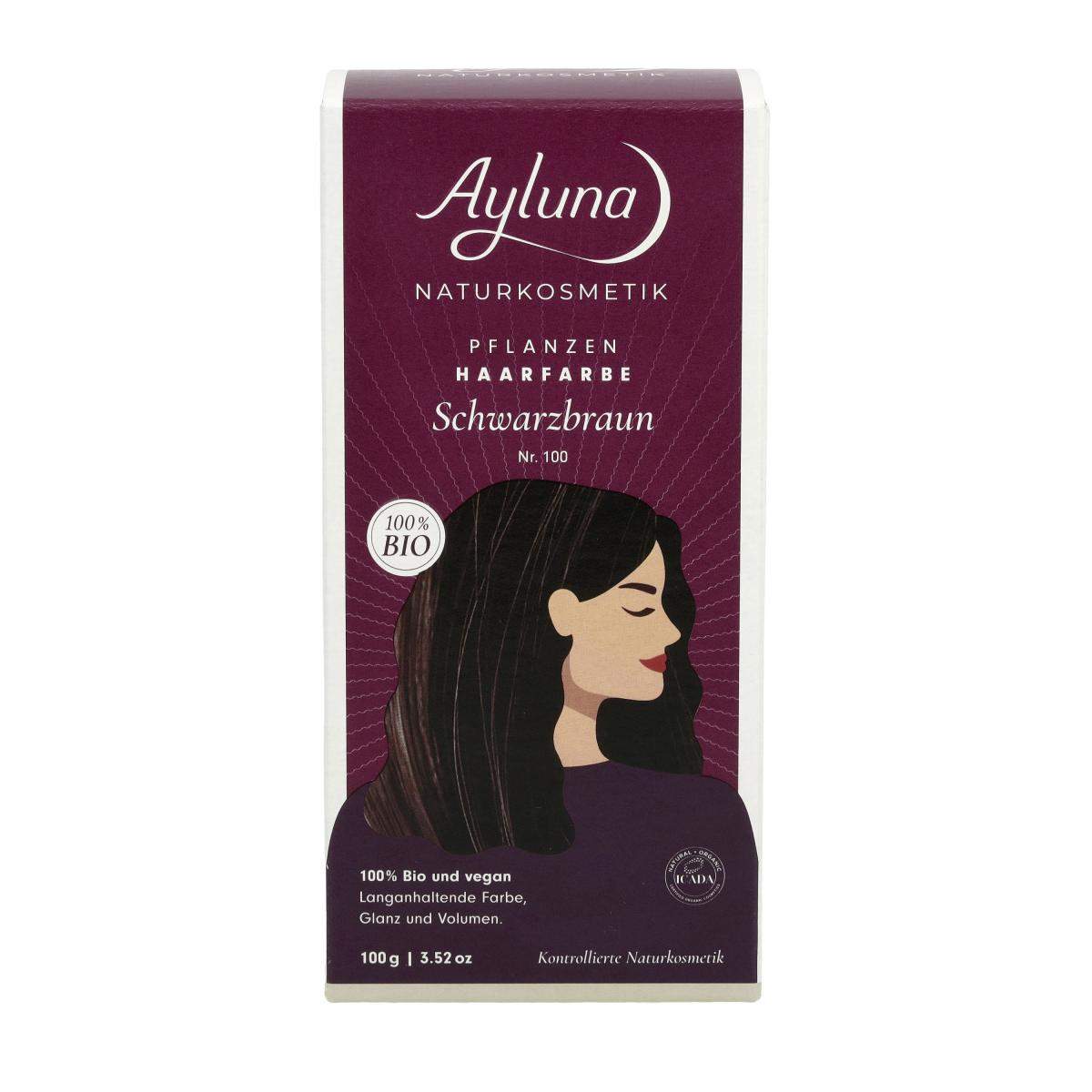 Haarfarbe Schwarzbraun