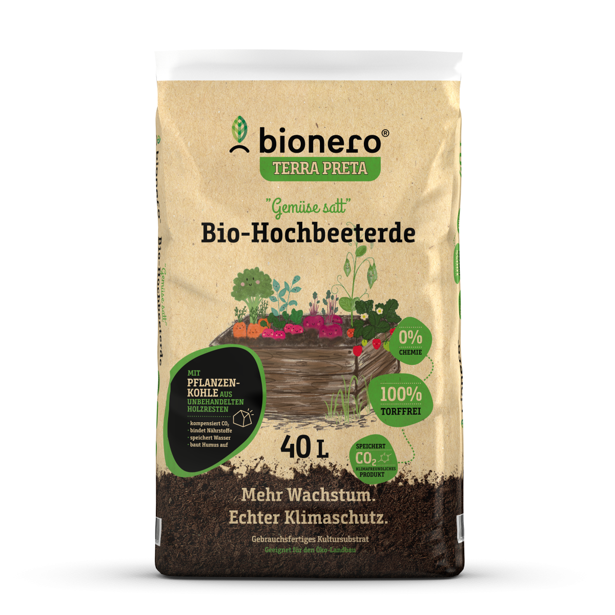 Bionero Hochbeeterde
