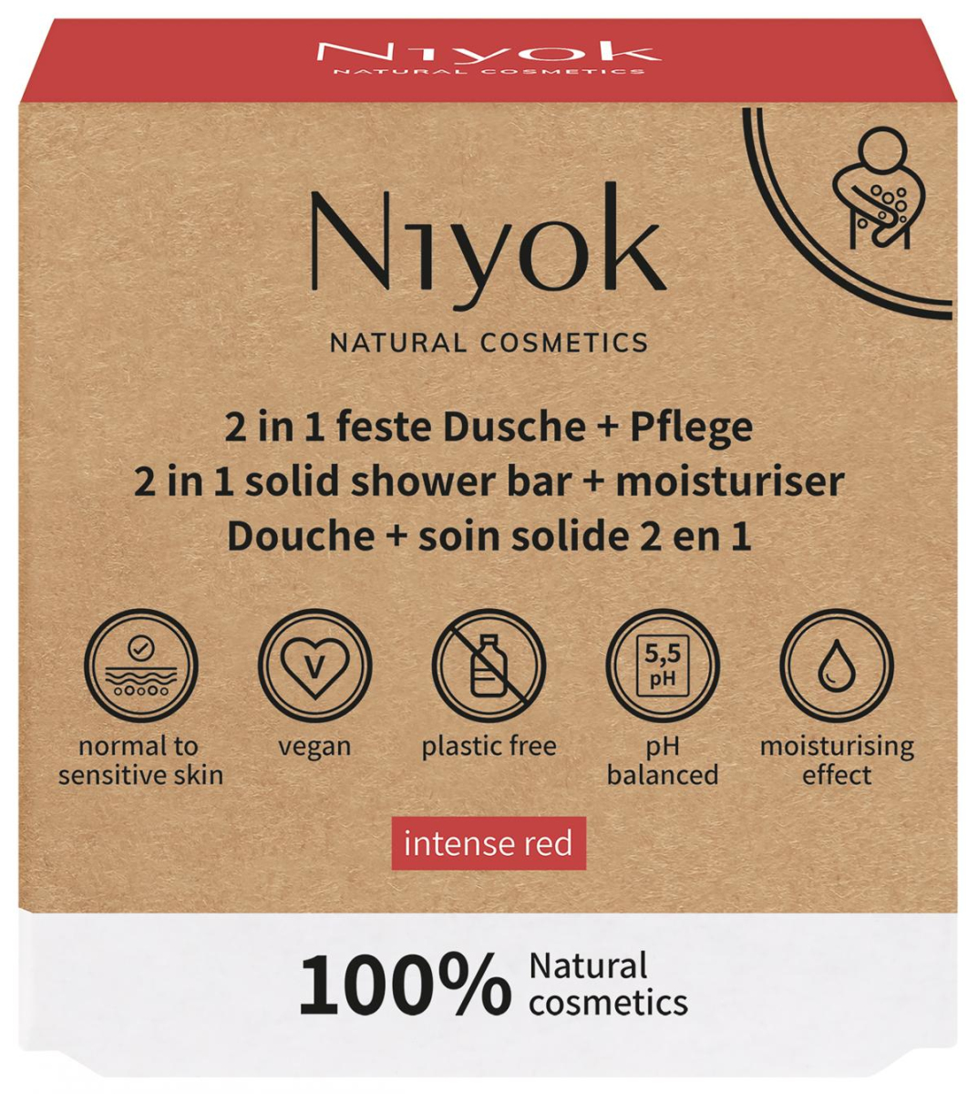 2in1 Feste Dusche + Pflege