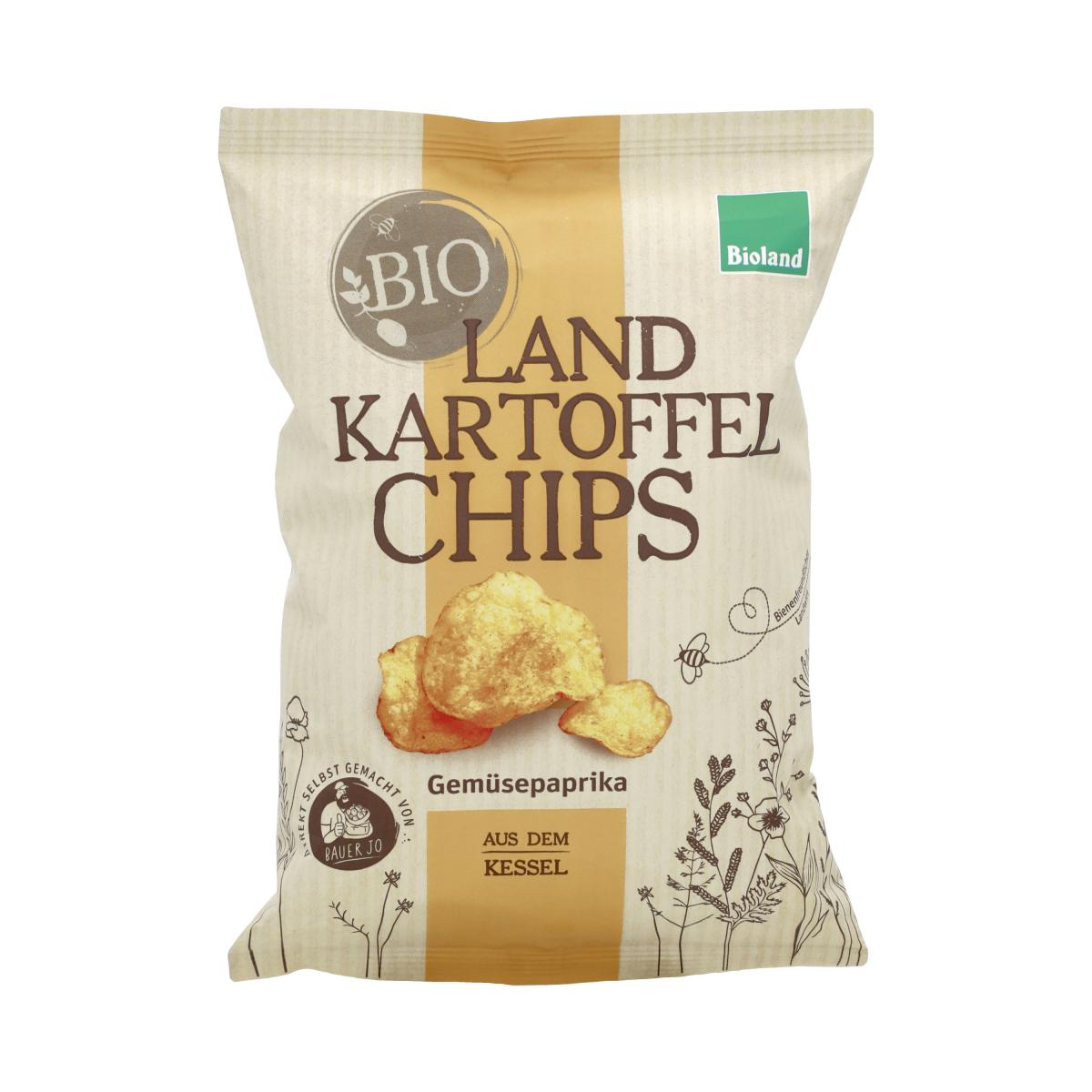 Kartoffelchips Gemüsepaprika