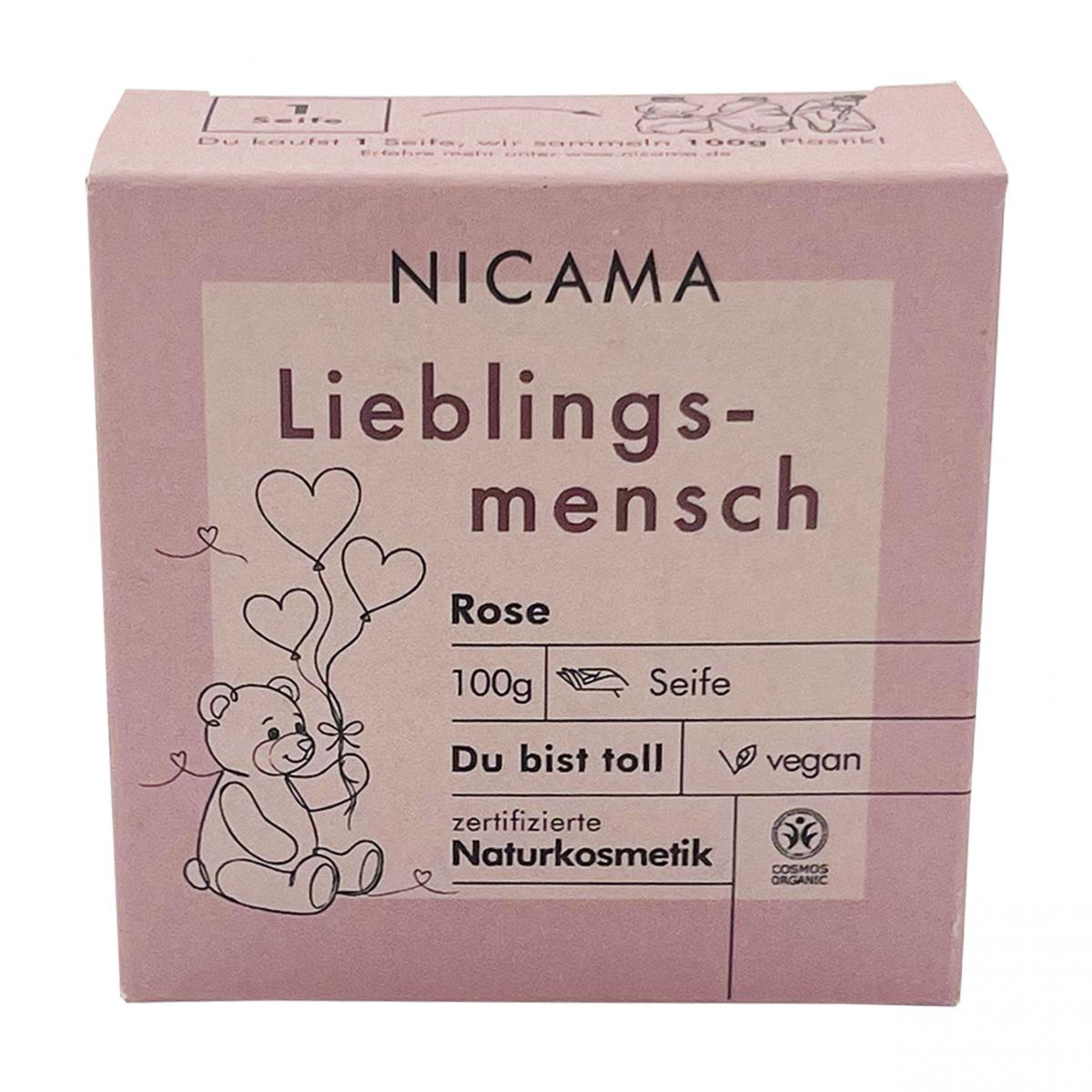 Seife Lieblingsmensch Rose