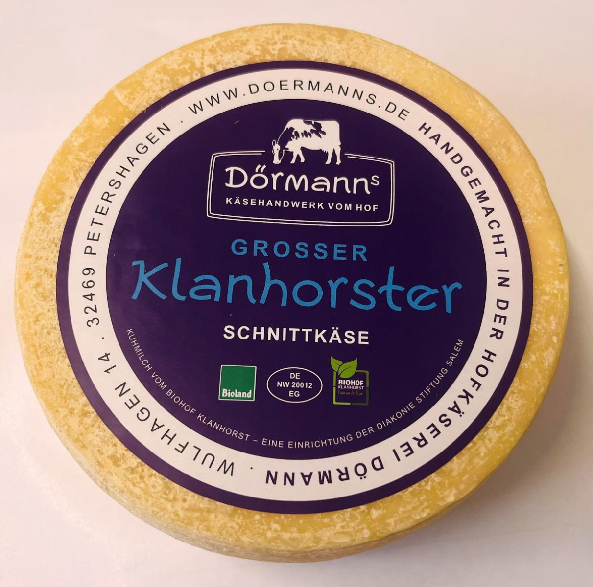 Kuhkäse Klanhorster 45% Fett i. Tr.