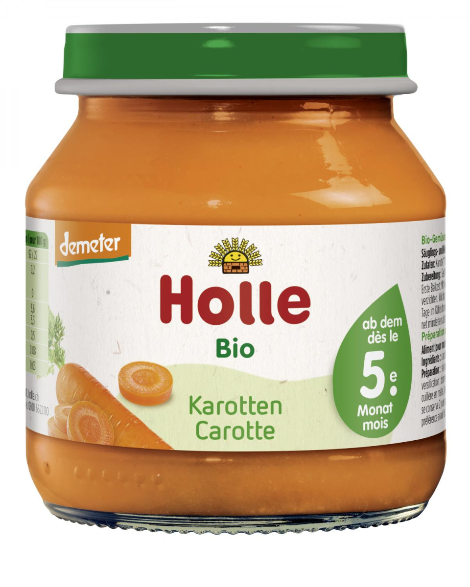 Babynahrung Karotte