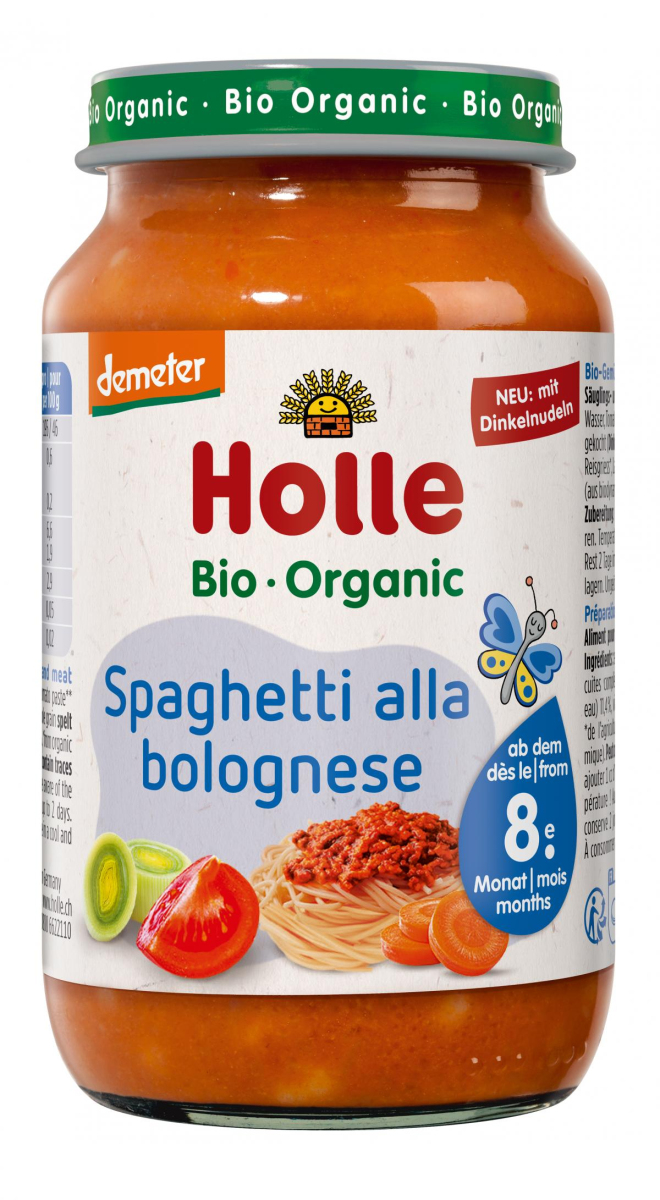 Babynahrung Spaghetti alla Bolognese