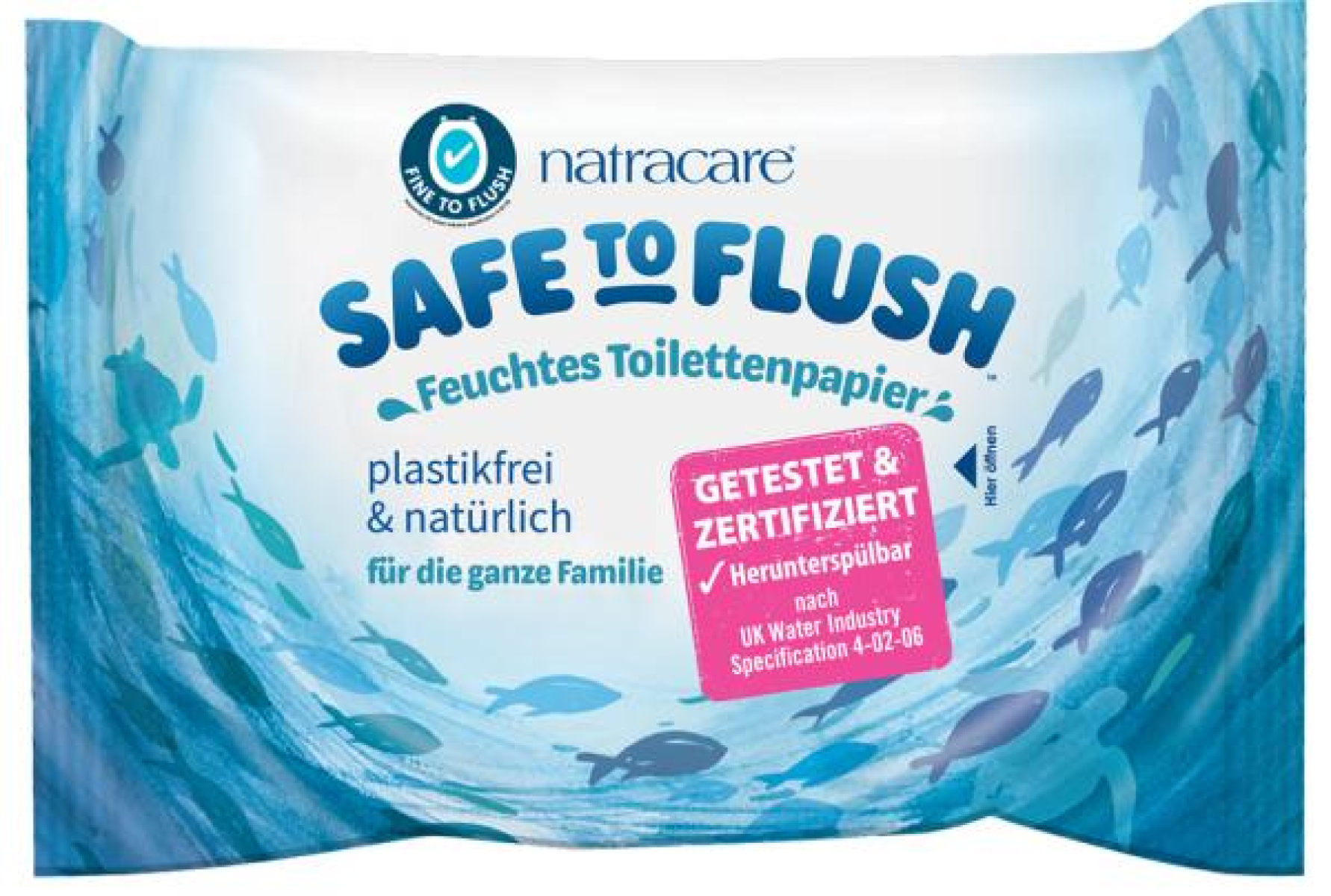Feuchtes Toilettenpapier