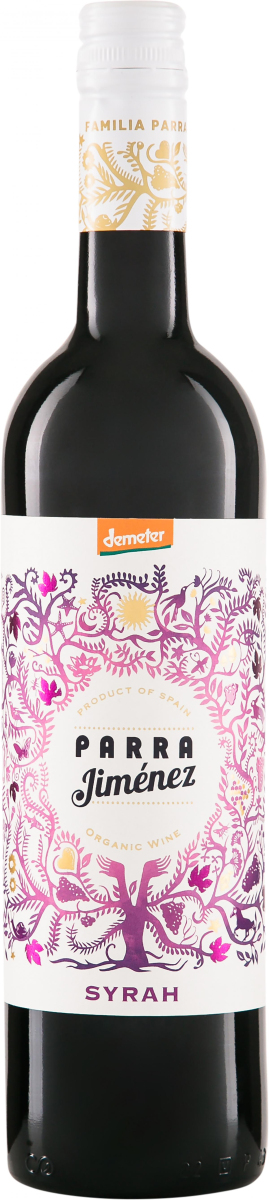Parra Jimenez Syrah, rot, demeter (ES)