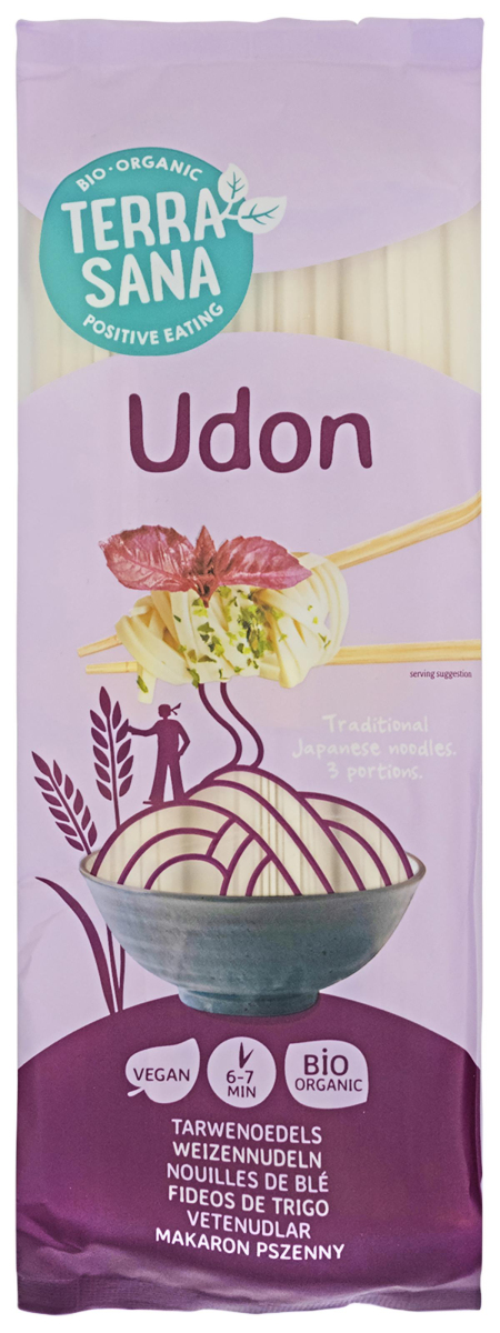 Udon - Japanische Volkorn Weizenspaghetti