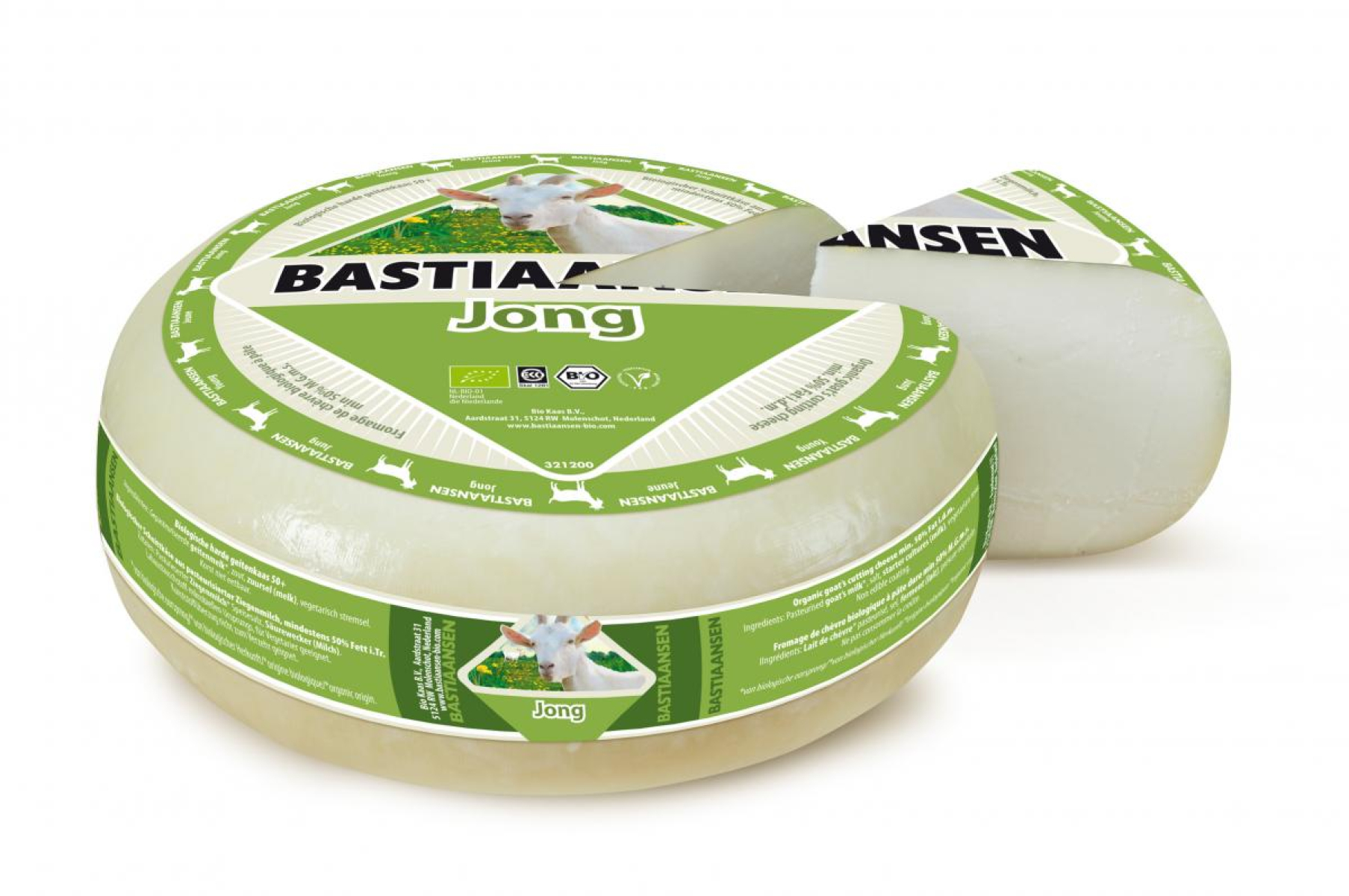 Ziegengouda, jung 50% Fett i. Tr.