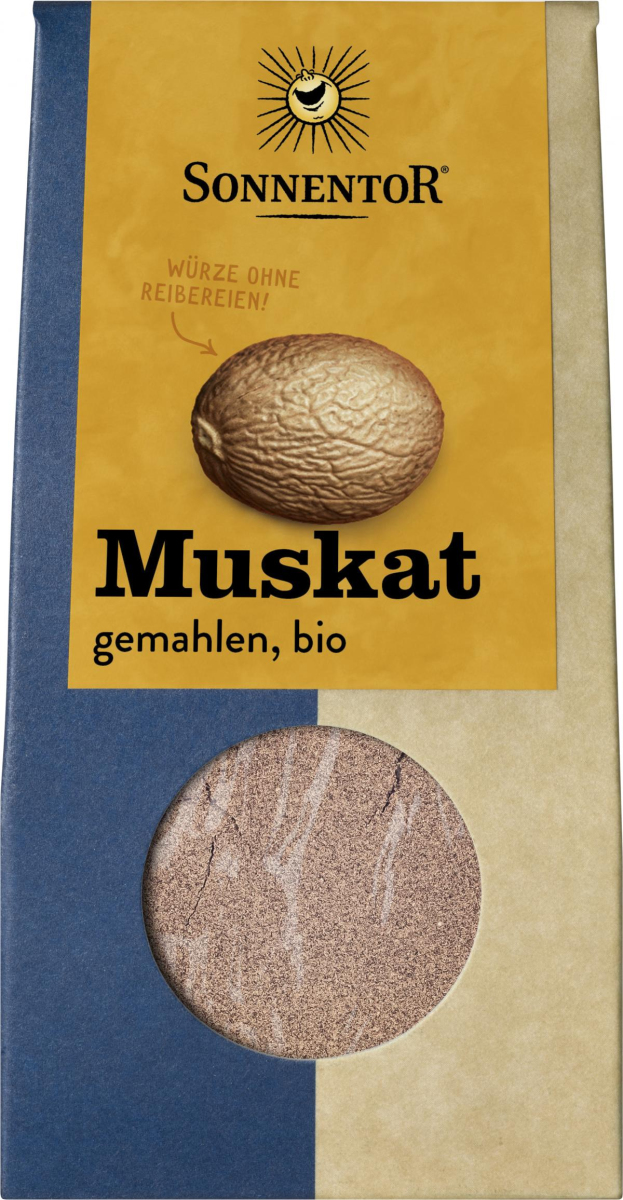 Muskatnuss, gemahlen