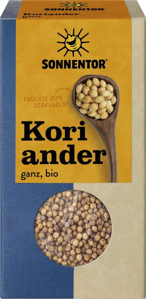 Koriander, ganz