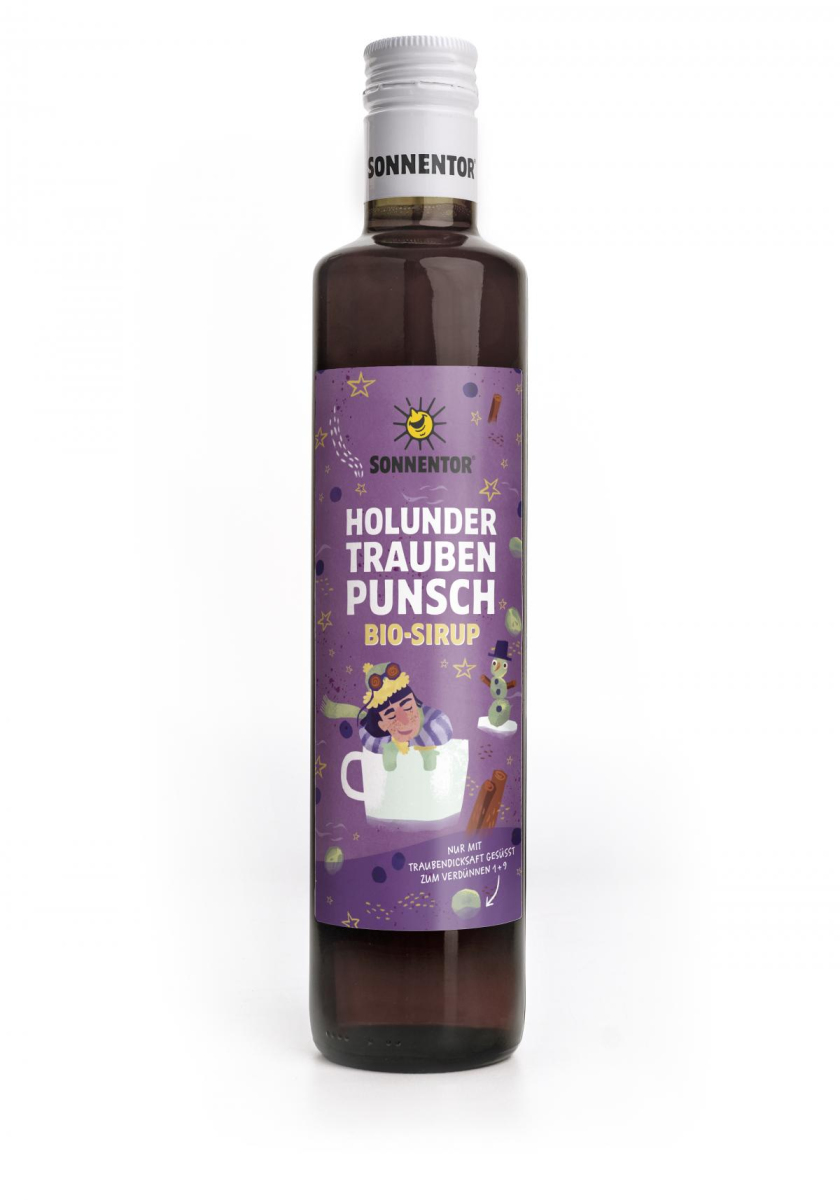 Holunder Trauben Punsch Sirup