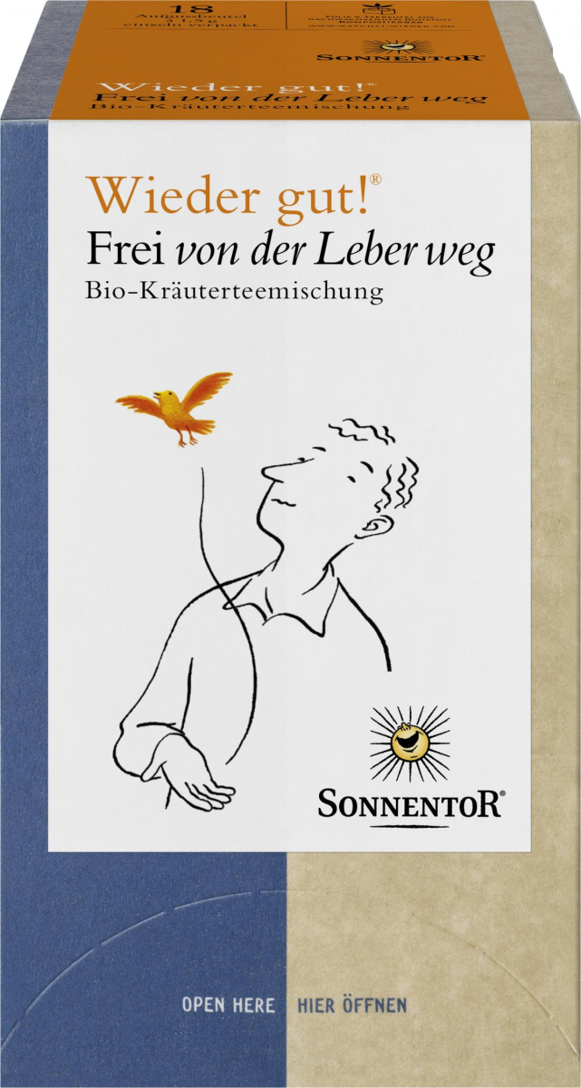 Frei von der Leber weg Kräutertee, TB