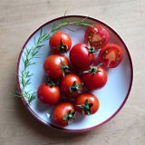 Cherrytomaten rot rund/oval