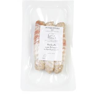 Hackspieß mit Bacon