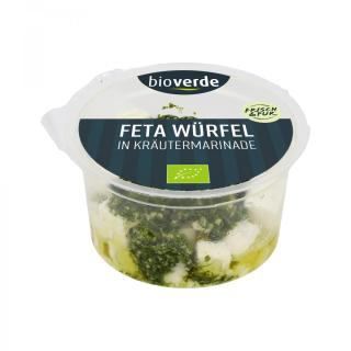 Feta Würfel mit Kräutern