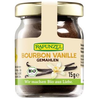 Bourbon-Vanillepulver im Gläschen