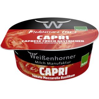 Frischcreme Capri Tomate, Mozzarella, Basilikum