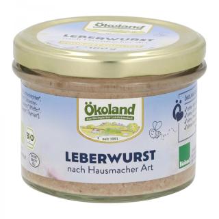Leberwurst Hausmacher Art Glas