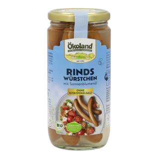 Rindswürstchen, Glas