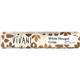 Schokoriegel White Nougat Crisp
