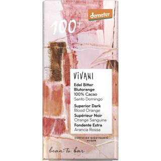 Edel Bitter Blutorange 100% Cacao