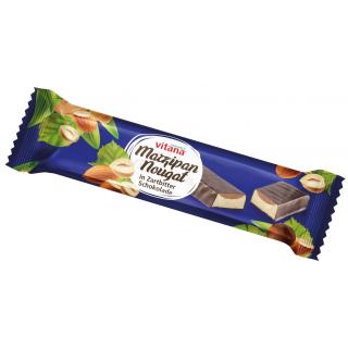 Marzipan Nougat Riegel Zartbitter