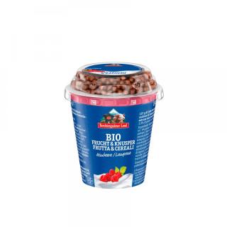 Joghurt Frucht Knusper Himbeer Schoko